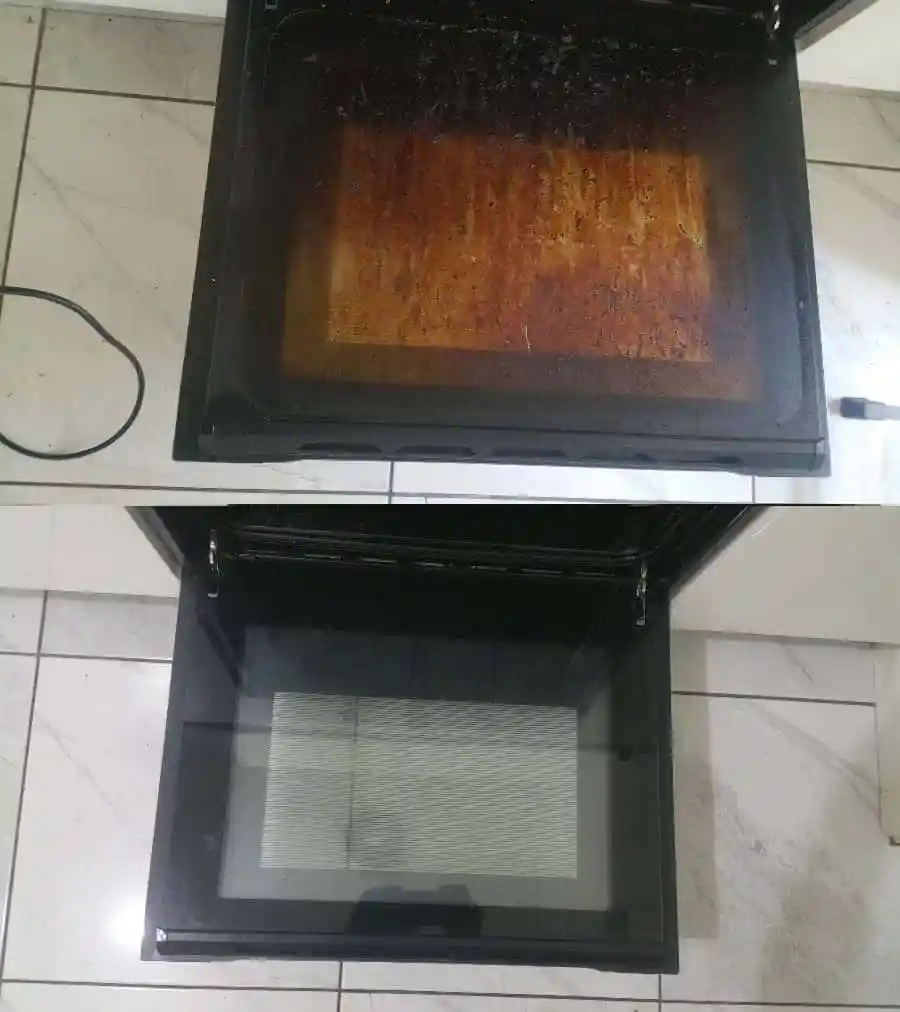 Oven Before After