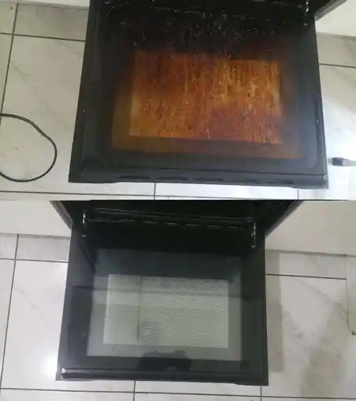 Oven Before After